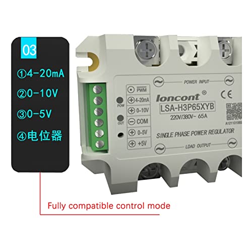 Régulateur de tension AC 65A isolé pour bobines vibrantes - 6