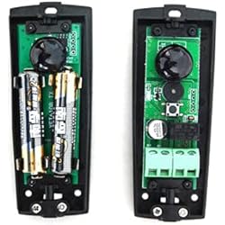 Eci Elettroforniture - Kit de 2 fotocélulas a batería para portones automáticos, control de accesos, universales, BFT FAAC Nice Came, 8-12 m