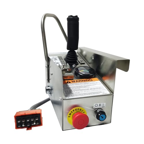 Image of Control Box Assembly with Joystick for SkyJack Scissor Lifts Jacks - Replacement Part #116063 115985 117228 117900 117899 - Fits Models 3219, 3220, 3226, 4620, 4626, 4632