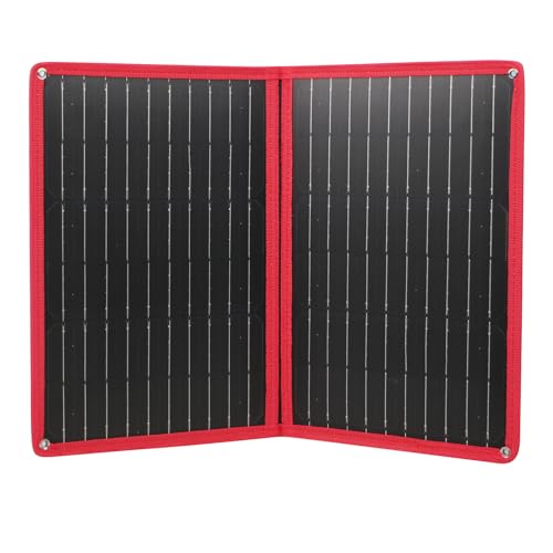 DOKIO 20W Foldable Solar Charger, ETFE Portable Solar Panel with USB-C & USB-A, Water-Resistant...