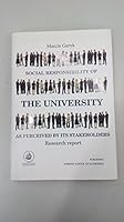 Social Responsibilities of the University as Perceived by Its Stakeholders 8373785671 Book Cover