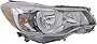 Evan Fischer Headlight Assembly Compatible with 2015-2016 Subaru Impreza Halogen Sedan/Wagon Passenger Side
