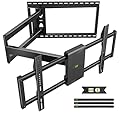 USX Mount Heavy Duty Long Arm TV Wall Mount for Most 42-95 inch tv 40 Inch Extension Full Motion TV Mount?Wall Mount Bracket with Swivel and Tilt, Up to 150lbs Fits 16” 18” 24” Stud VESA 800x400mm