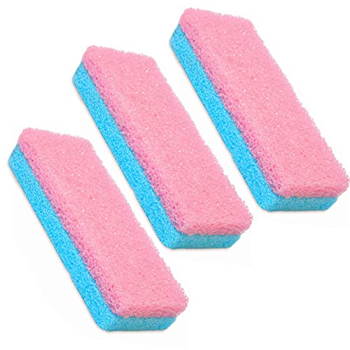 Tachibelle Spa Foot Pumice and Scrubber for Feet Heels Callus and Dead Skins, Remove and Smooths Rough Callus Heels (Pack of 3)