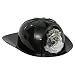 Forum Novelties Men's Novelty Deluxe Fire Hat, Black, One Size