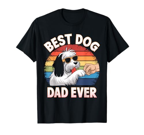 Old English Sheepdog Dad Best Dog Dad Dad Father's Day Men T-Shirt