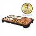 bella XL Electric Ceramic Titanium Griddle, Make 15 Eggs At Once, Healthy-Eco Non-stick Coating, Hassle-Free Clean Up, Large Submersible Cooking Surface, 12