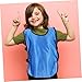 Toyvian 6Pcs Blue Vests for Breathable Training Waistcoats for Soccer and Basketball Practice Lightweight and Comfortable Pinnies for Unrestricted Movement