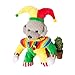 JSGHGDF Small Dogs Clown Costume Halloween Pet Dress Up Costume Cat Photography Props Clothes Holiday Themed Pet Cosplay Suit