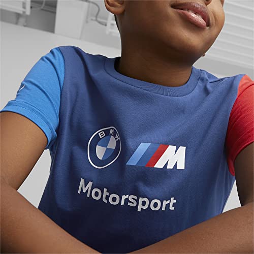 PUMA Unisex Kid's Standard BMW M Motorsport Essentials Logo Tee4