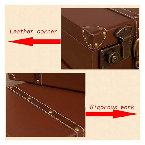 Maleta vintage decorativa para solucionar rincones vacíos 6