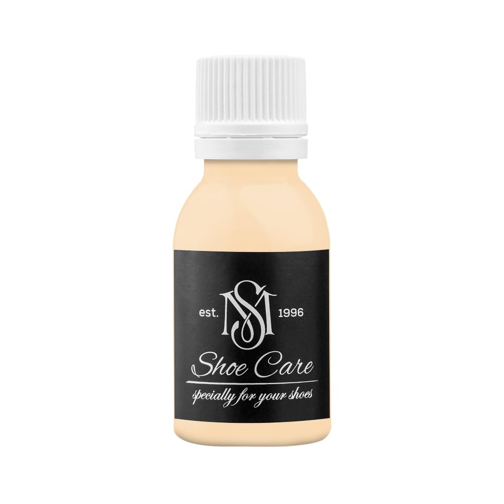 Teinture Universelle - NCS S 1015-Y30R Érable Poli - Peinture Cuir Haute Couvrance pour Chaussures, Sacs et Sneakers par MAVI STEP - 1.70 fl oz / 50 ml