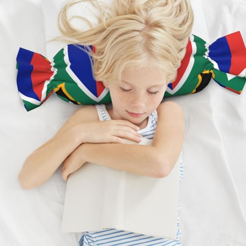 Almohada con diseño Bandera Sudáfrica 62 cm x 25 cm miniatura 6