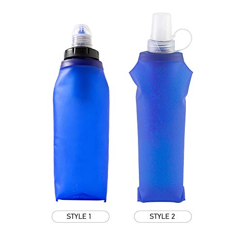 Garrafa, Andoer Frasco flexível flexível dobrável Saco de filtro de água Bexiga Garrafa de filtração