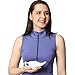 Ceramic Neti Pot Premium Handcrafted, Nose Cleaner for Sinus Dishwasher Safe with 2 Silicone Nozzle Tip, 225 Ml Capacity - White Color