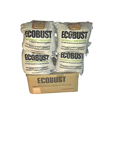 Ecobust USA EB244 Type 2 Power Drill Expansive Mortar, Pack of 4 (Package May Vary)