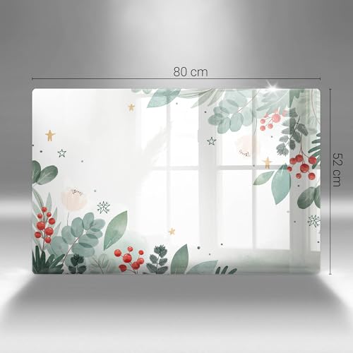 Planche à découper 80x52cm Wallfluent pour protéger vos plaques de cuisson avec élégance