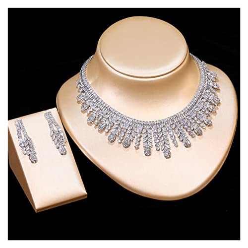 Conjunto de joyería para mujer ideal para bodas y damas de honor 2