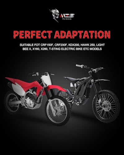 Image of MZS Dirt Bike Foot Pegs for Light B X S ERider Pro X160 X260 XXX 79Bike