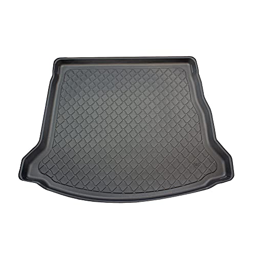 MTM Tappetini In Gomma Per Renault Espace V (2015-2023) - Design A Vaschetta, Bordi Rialzati, Set 3 Pezzi