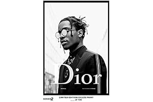 ASAP Rocky 'DIOR' Poster: A Rare Limited Edition