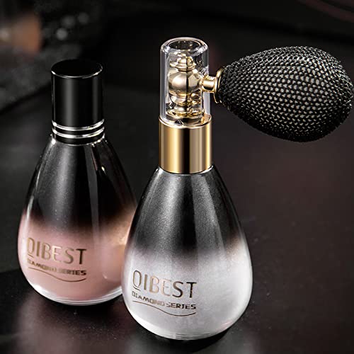 Lucknest 3 Colors Body Glitter Spray, Highlight Powder Glitter Spray For Hair And Body, Glitter Body Spray Cosmetic Shimmer Makeup Glitter For Women #TOP5