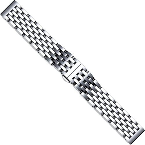 Bracelets de remplacement en acier inoxydable finition métal brossé premium