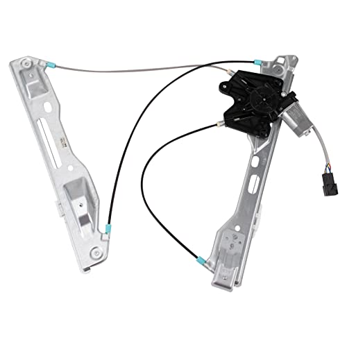 Image of TRQ Front Left Power Window Regulator & Motor Assembly Drivers Side Compatible with 2013-2020 Ford Fusion