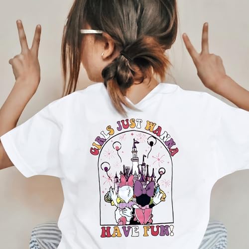 Image of Magical Shirt for Girl: Magic Kingdom Prinecess Tshirt Princess Shirts Youth Girls Cute Family Vacation Trip Tee