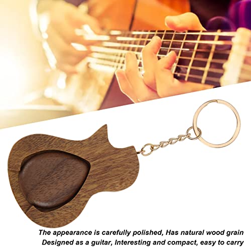 Porte-clés en bois massif fait à la main pour médiators de guitare, boîte de rangement pratique en bois pour sac à main - Les Beatles, Paul McCartney, John Lennon, RIngo Starr, George Harrison Porte-clés en bois massif fait à la main pour médiators de guitare, boîte de rangement pratique en bois pour sac à main – Image 7