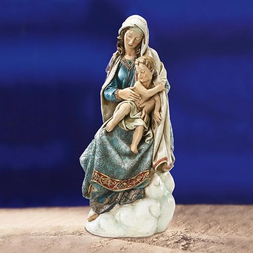 Figura de resina Madonna y Niño 28.5 pulgadas Avalon Gallery miniatura 2