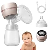 Bomba De Tirar Leite Materno Elétrica Portátil Mamadeira Extratora Amamentação Armazenamento