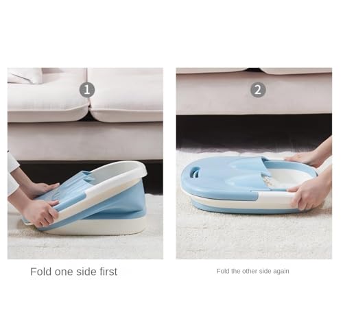 Baño de pies plegable para pedicura - Azul miniatura 6