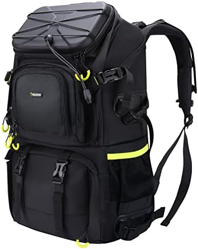 Endurax Extra Large Camera DSLR/SLR Backpack for Outdoor Hiking Trekking with 15.6 Laptop Compartment