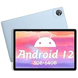 💻5GB RAM + 64GB ROM + ITB TF: Tablet 10 pulgadas android 12 con un procesador de cuatro núcleos, 5 GB de RAM (3 GB + 2 GB de memoria virtual ampliable) + 64 GB de ROM para ejecutar múltiples aplicaciones simultáneamente y cambiar entre ellas sin problemas, podría usar una tarjeta TF(Micro SD) al expandir la memoria a 1 TB, puede almacenar una gran cantidad de fotos, videos, documentos y otras aplicaciones sin preocuparse por la falta de espacio.