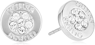 Guess Kolczyki damskie ze stali nierdzewnej 12 kryształów 32003481