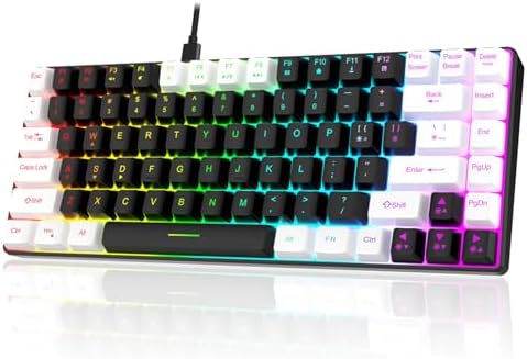 Bewinner Clavier Mécanique Filaire 84 Touches, Clavier de Jeu ...