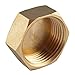 Produktbild konst-install Messing Kappe 1/2 Zoll (Ø 18,6mm) Innengewinde, Rohrkappe IG mit Sechskant, Endkappe aus Messing, Gewindefitting, Messing Fittings, für Heizung und Trinkwasseranlage geeignet