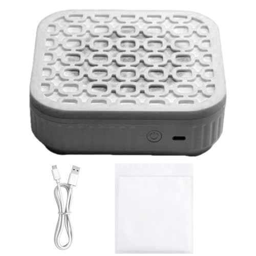 Ceprznvey Colector de plumero de uñas, plumero portátil de 5500 RPM con filtro, 2 modos silencioso, profesional, recargable, para principiantes, esmalte de gel, salón de belleza, limpieza del hogar