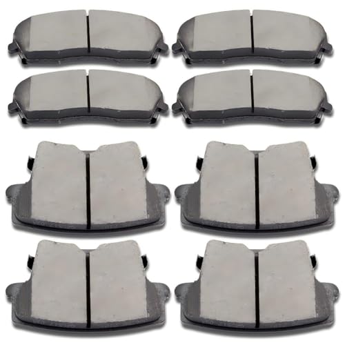 Image of SCITOO D1414 D1279 Brake Pad Sets 2010-2017 For Ford For Expedition,2010-2017 For Lincoln For Navigator