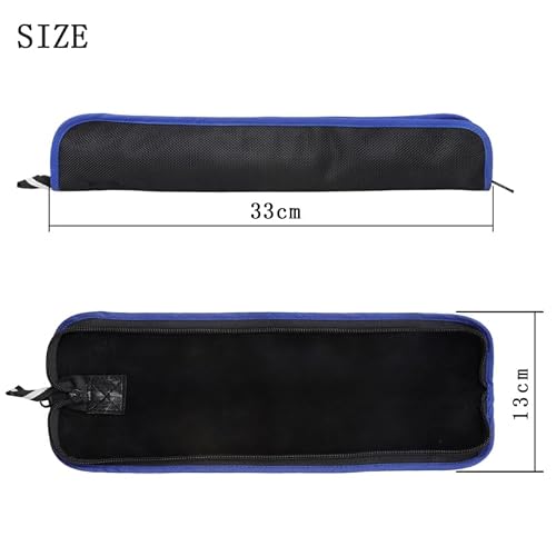 IMIKEYA Mini Saxophone Bag Oxford Fabric Water-resistant Flute Storage Carrying Case and Strap