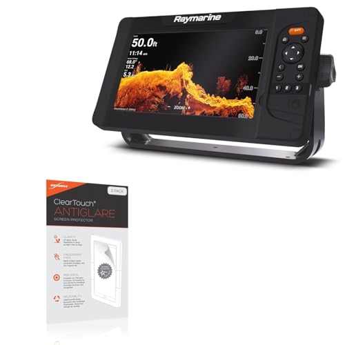 BoxWave Screen Protector Compatible with Raymarine Element 9 HV - ClearTouch Anti-Glare (2-Pack), Anti-Fingerprint Matte Film Skin for Raymarine Element 9 HV