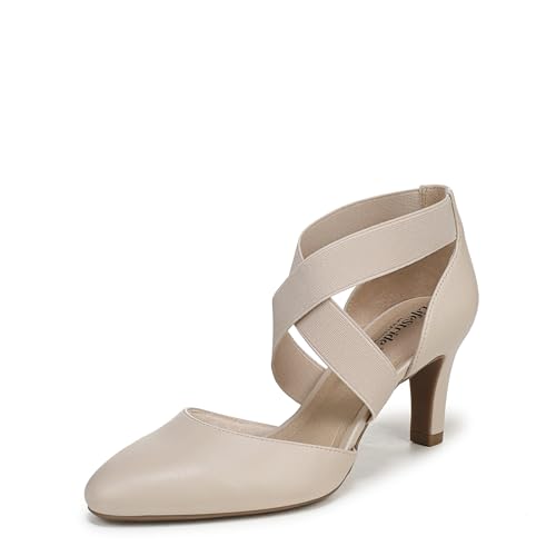 LifeStride Gallery Pump femme lait d'amande 8.5 Large