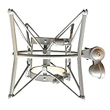 Fame Audio VT-67 Shockmount, Elastischer Mikrofonspinne Halter, Schwingungsreduzierung, Geeignet für 50-57mm Mikrofone