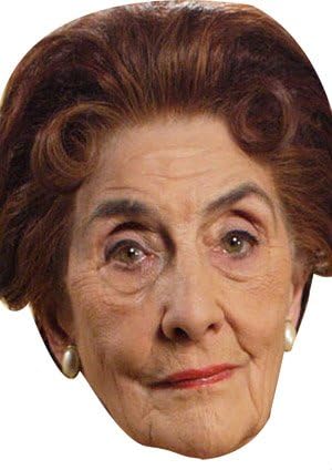 FoxyPrintingDot Cotton Celebrity Cardboard Party Face Mask Fancy Dress