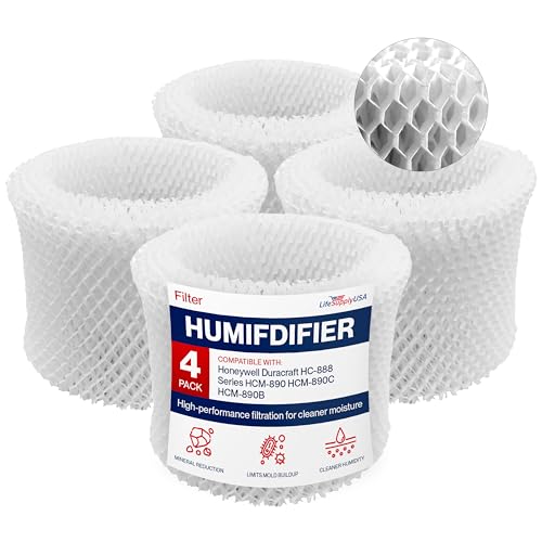 Filter For Honeywell Hcm-890 Hev-320 Duracraft Hc-888 Dh-890