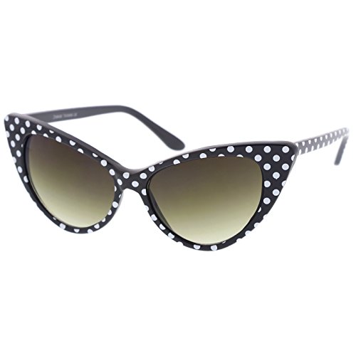 zeroUV - Women's Retro Oversized High Point Cat Eye Sunglasses 54mm3