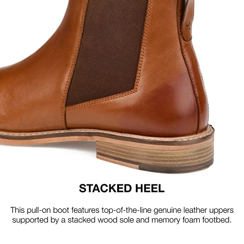 Image of Thomas & Vine mens Corbin Plain Toe Chelsea Boot