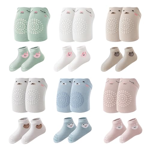 Sterntaler Krabbelsocken Für Mädchen – ABS-Motiv Raupe, Doppelpack, Mit Innenfrottee