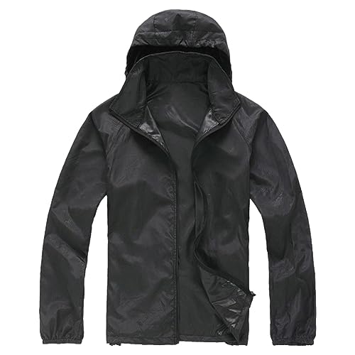 Chaqueta outdoor desmontable para mujer abrigo casual patchwork negro XL 3